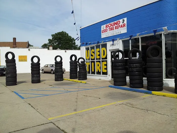 Round Used Tire Repair 4