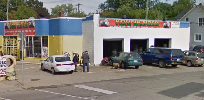 Round Used Tire Repair 7