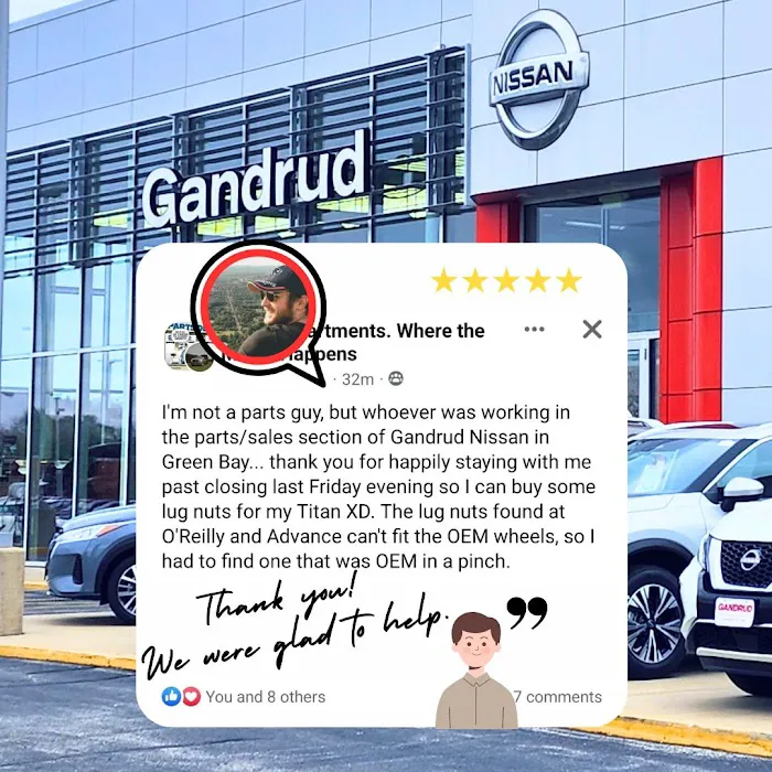 Gandrud Nissan Parts Store 2