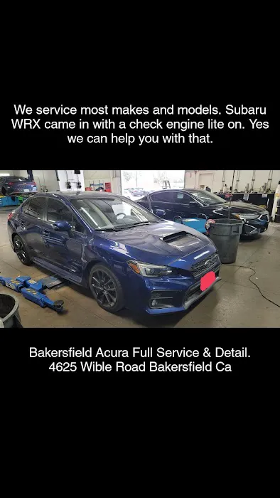Bakersfield Acura Full Service & Detail 1