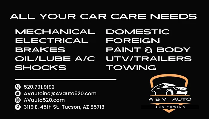 A&V Auto Repair and Towing Inc. 2