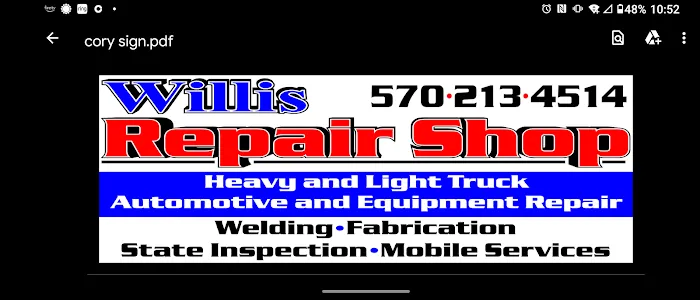 Willis Repair shop 2