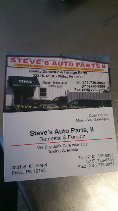 Steve's Auto Parts II 5