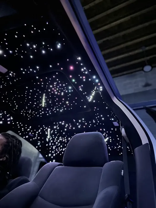 Philly Werks Customs - Vinyl Wrap | Starlight Headliner | Ambient Lighting 2