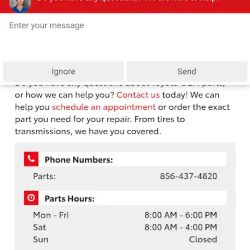 Parts Department at Holman Toyota ico