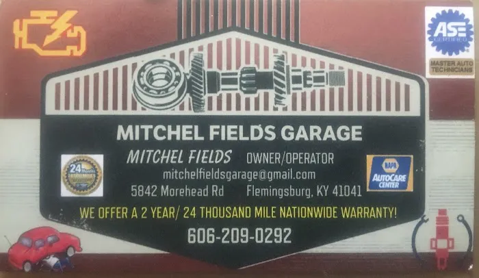 Mitchel Fields Garage - Automotive Service | Auto Repair Company | Auto Repair Wallingford KY 4