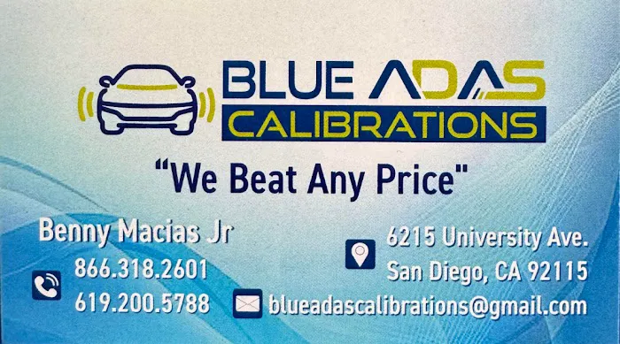 Blue ADAS Calibrations 0