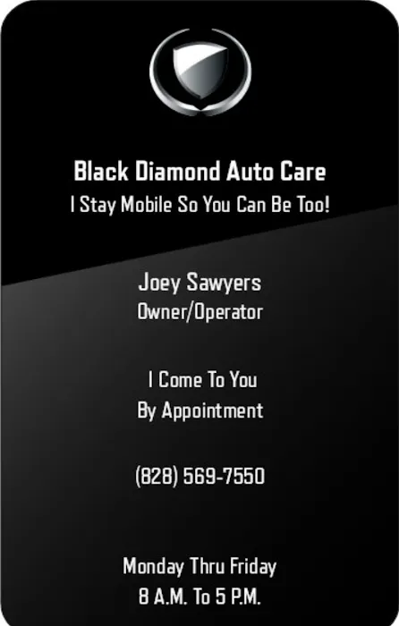 Black Diamond Auto Care 5