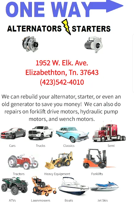 One Way Alternators & Starters 3