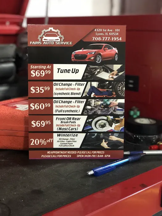Faris auto service Inc. 0