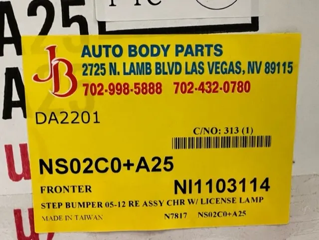 JB Auto Body Parts 1