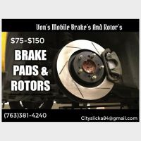 Von’s Mobile Brake’s And Rotor’s Service