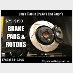 Von’s Mobile Brake’s And Rotor’s Service ico