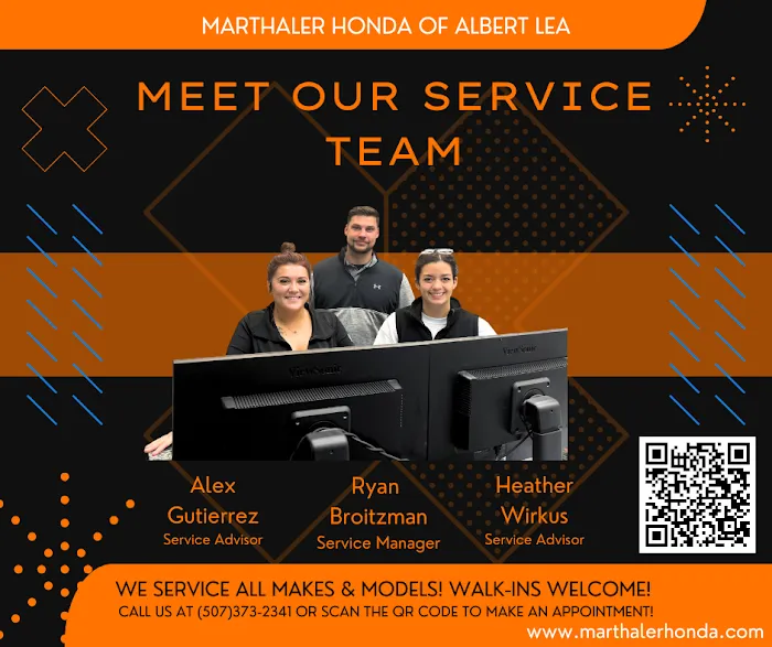Marthaler Honda of Albert Lea Service Center 4