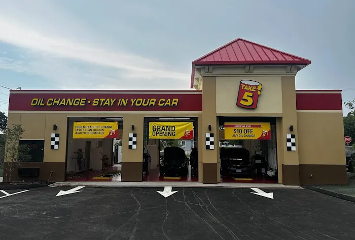 Take 5 Oil Change 6
