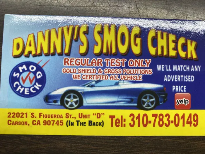 Dannys STAR Smog Check 5