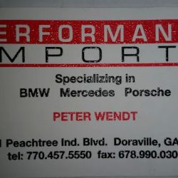 Performance Imports Inc ico