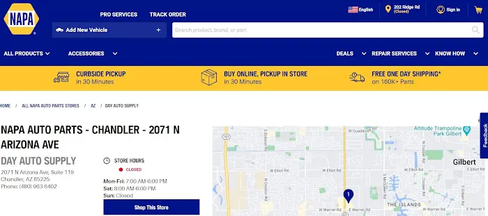 NAPA Auto Parts - Day Auto Supply 8