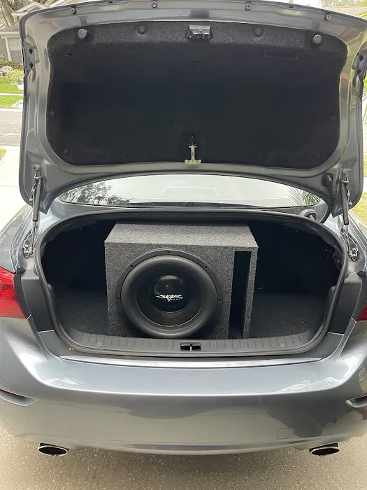 All Customs Audio in window tint 7