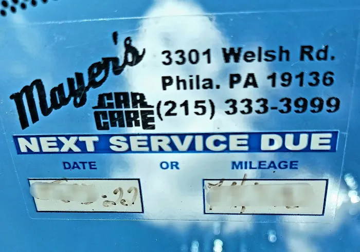 Mayer's Car Care 1