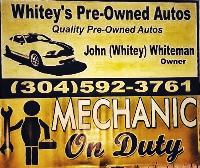 Whitey's pre-owned auto 9
