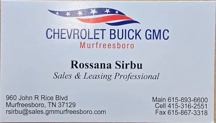 Chevrolet Buick GMC of Murfreesboro Parts 1