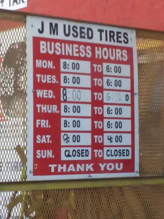J&M used tires 2