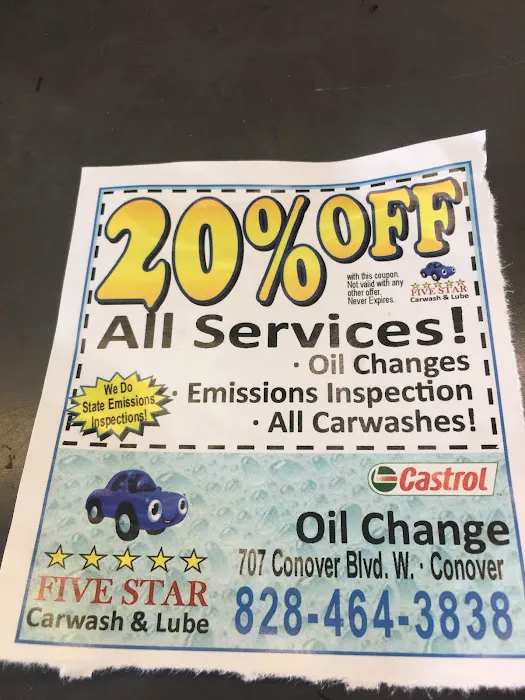 Five Star Car Wash & Oil Change 0