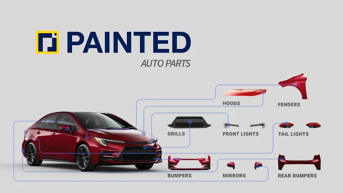 Painted Auto Body Parts 3