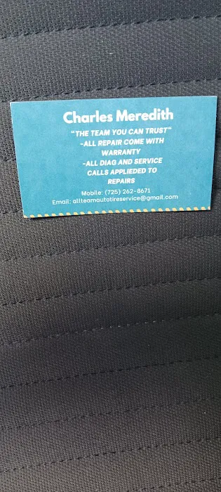 All team auto tire services- mobile mechanic's services 0