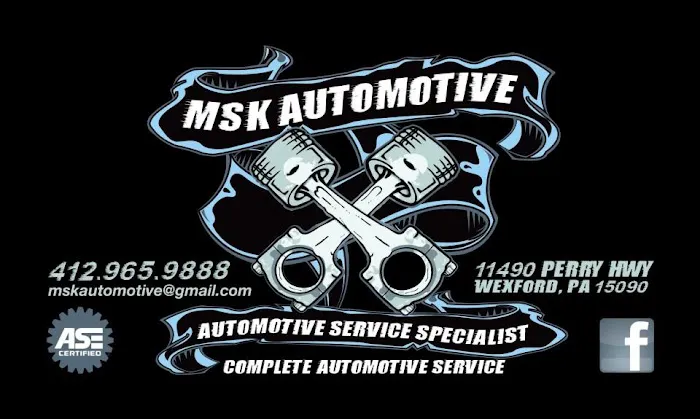 MSK Automotive Service Specialist 3