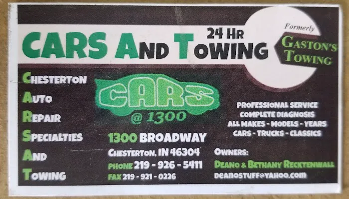 Chesterton Auto Repair Specialties and Gaston's Towing 3