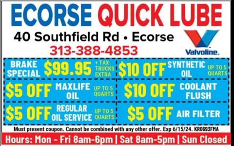 Ecorse Quick Lube Center (QLC)