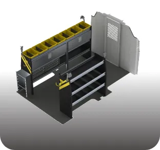 Commercial Van Shelving - Advantage Outfitters 2