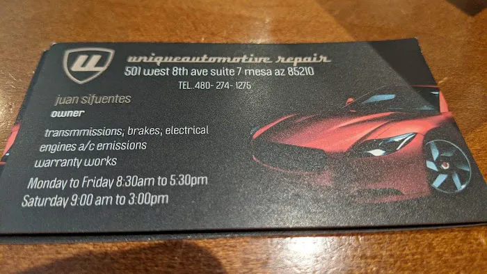 Unique Automotive Repair 0