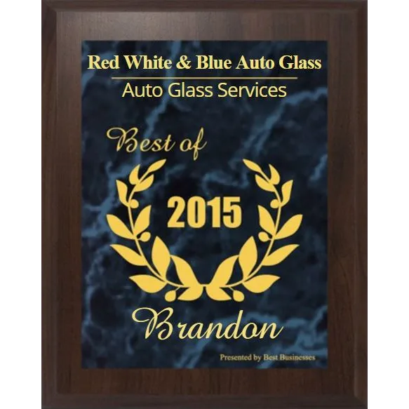 Red White & Blue Auto Glass 3