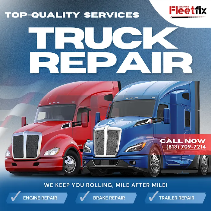Fleetfix Solutions Truck & Trailer Repair. Road Service 9