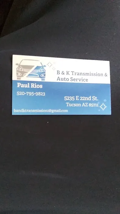 B&K Transmission and Auto Service 2