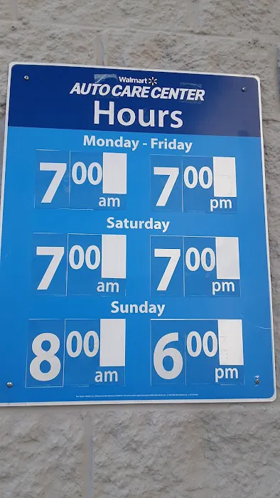 Walmart Auto Care Centers 7