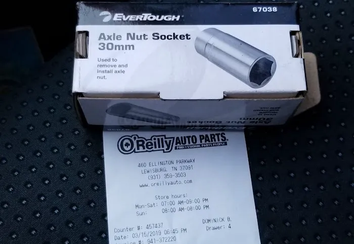 O'Reilly Auto Parts 6