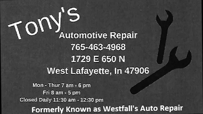 Tony's Automotive Repair 0