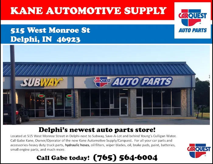 Carquest Auto Parts - KANE AUTOMOTIVE SUPPLY 9