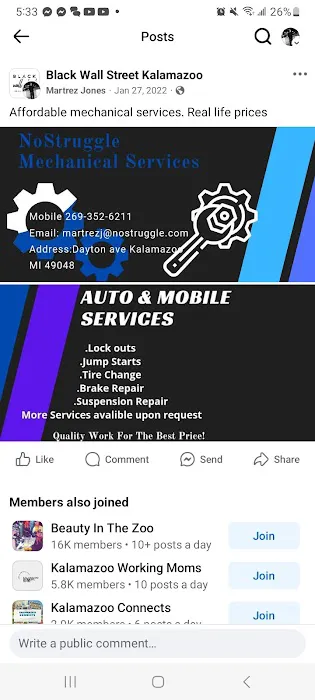 NO Sruggle mechanical assistance 6