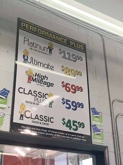Performance Plus Quick Oil Change 1