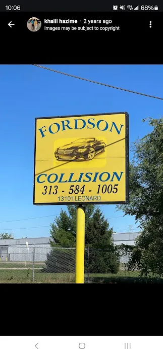 Fordson Collision 0