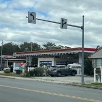 gas station