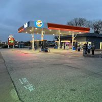 Gulf gas and diesel station