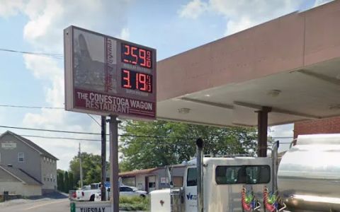 Conestoga Wagon Gas Station