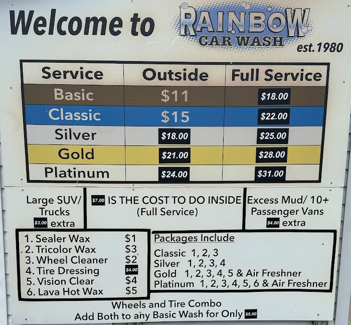 Rainbow Car Wash 0
