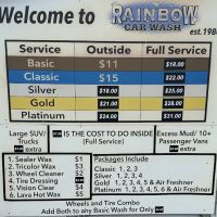 Rainbow Car Wash